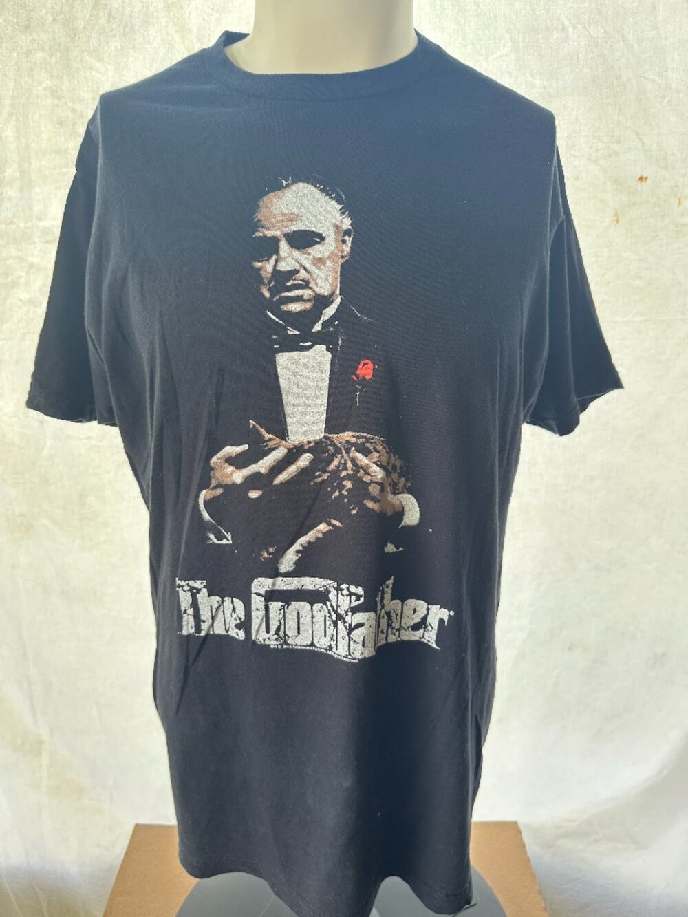 The Godfather 2016 Men's Black T Shirt Size XL Cotton Paramount Pictures